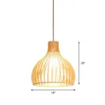 Asian_Bamboo_Pendant_Lamp_with_Flared-Hemisphere-Onion_Design_1_Light_Beige_Small-Large_Hanging_Light_Fixture_for_Dining_Room_-_-_tag1_-4141281 Asian Bamboo Pendant Lamp with Flared Hemisphere Onion Design 1 Light Beige Small Large Hanging Light Fixture for Dining Room tag1