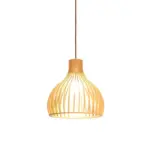 Asian_Bamboo_Pendant_Lamp_with_Flared-Hemisphere-Onion_Design_1_Light_Beige_Small-Large_Hanging_Light_Fixture_for_Dining_Room_-_-_tag1_-4141342 Asian Bamboo Pendant Lamp with Flared Hemisphere Onion Design 1 Light Beige Small Large Hanging Light Fixture for Dining Room tag1
