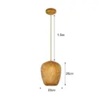 Asper Bamboo Style Small Pendant tag1