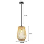 Asper Bamboo Style Small Pendant tag1