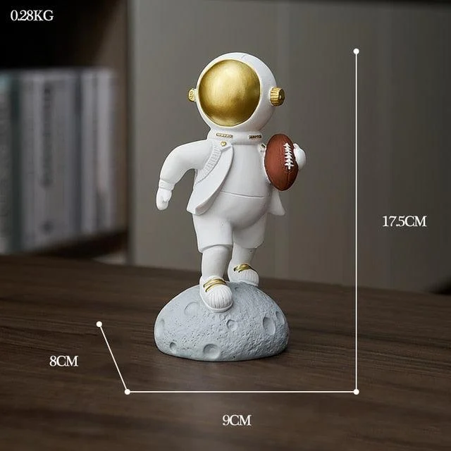 Astronaut Athlete Decor Figurine -  - #tag1#