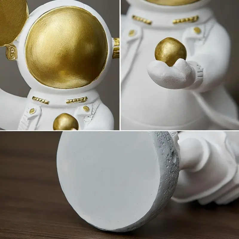 Astronaut Athlete Decor Figurine tag1