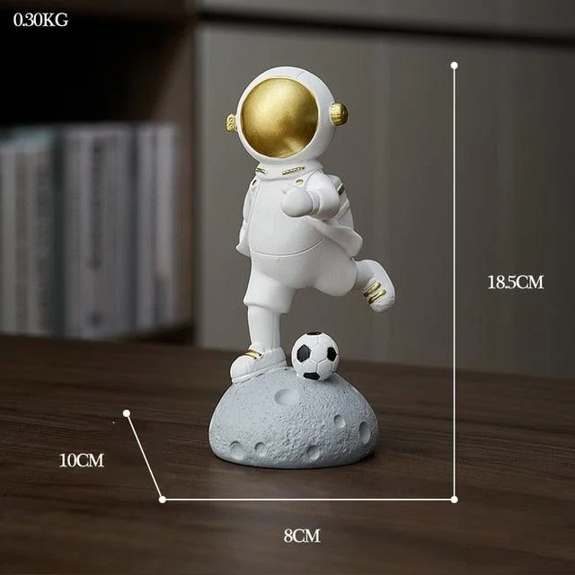 Astronaut Athlete Decor Figurine -  - #tag1#