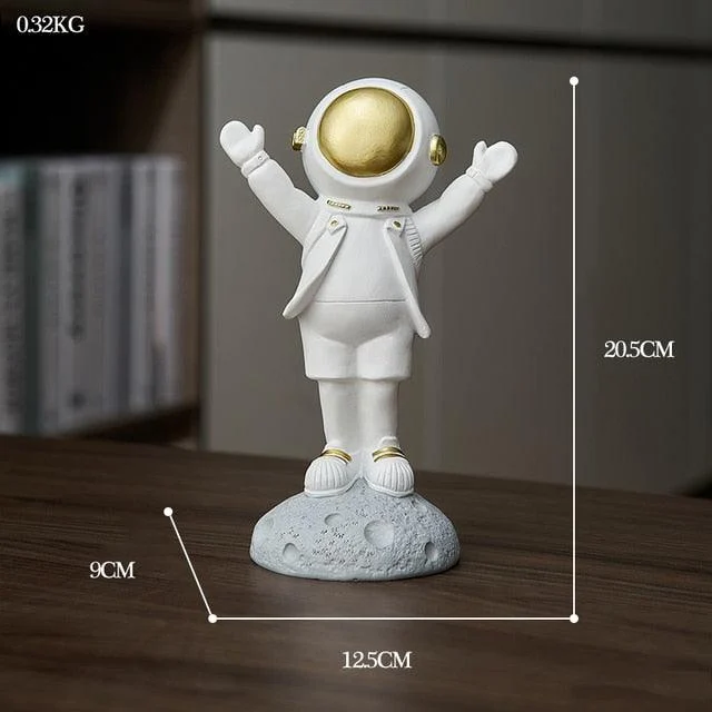 Astronaut Athlete Decor Figurine -  - #tag1#