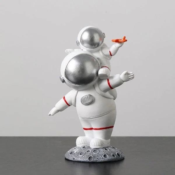 Astronaut Family Decorative Figurine -