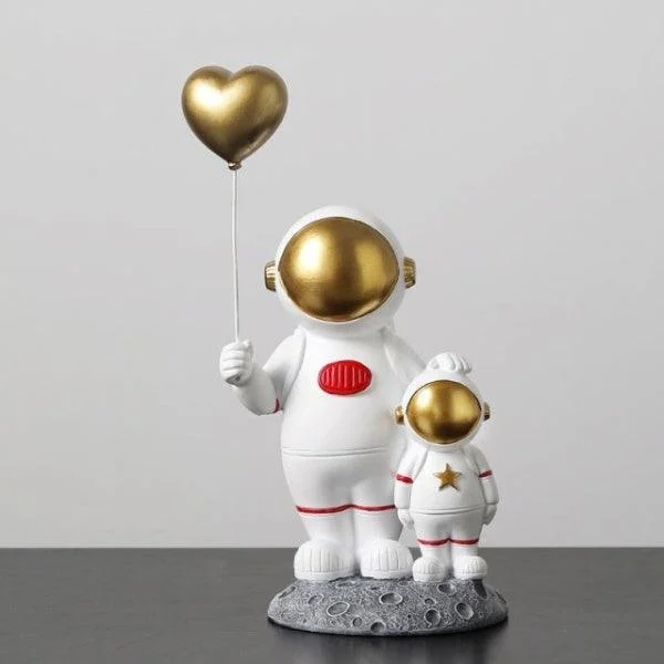 Astronaut Family Decorative Figurine -