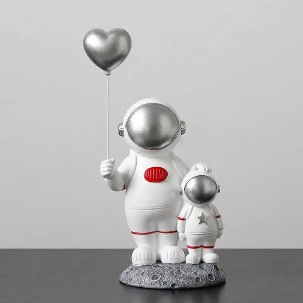 Astronaut Family Decorative Figurine -