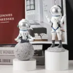 Astronaut Figurines Resin Spacewoman