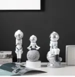 Astronaut Figurines Resin Spacewoman