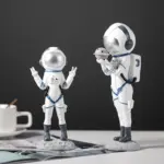 Astronaut Figurines Resin Spacewoman