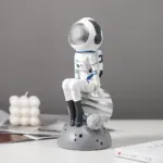 Astronaut Figurines Resin Spacewoman