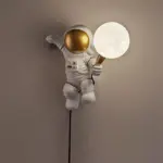 Astronaut Moon Lighting Children s room wall lamp kitchen dining room balcony decoration