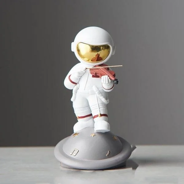 Astronaut Musical Band Figurines -