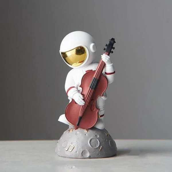 Astronaut Musical Band Figurines -