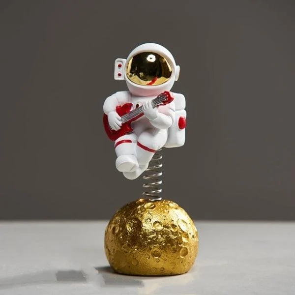 Astronaut Musical Band Figurines -