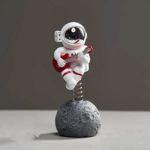 Astronaut Musical Band Figurines -