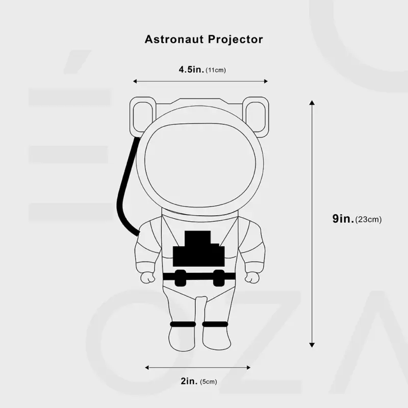 Astronaut Projector tag1
