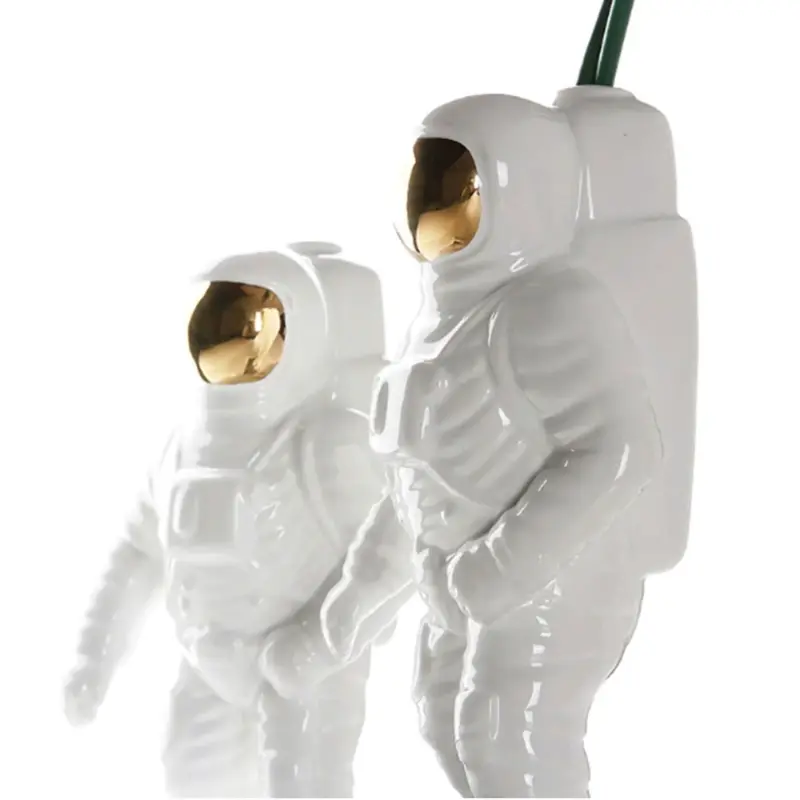 Astronaut Spaceman Vase 3 Colours tag1
