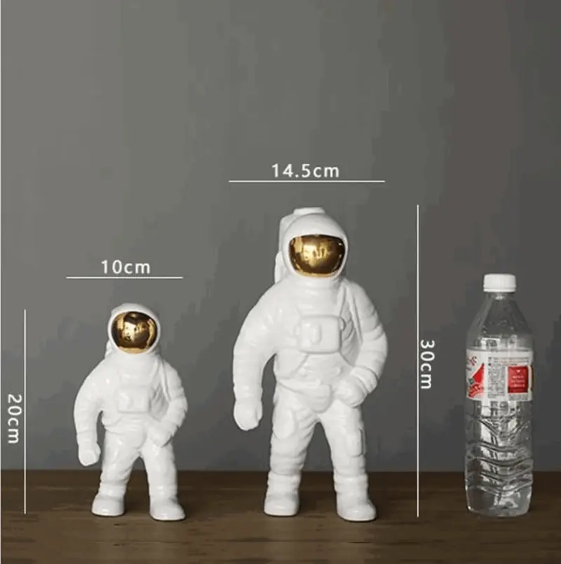 Astronaut Spaceman Vase 3 Colours tag1