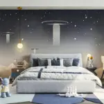 Astronaut Table Lamp LED children s room Lighting bedroom bedside living room