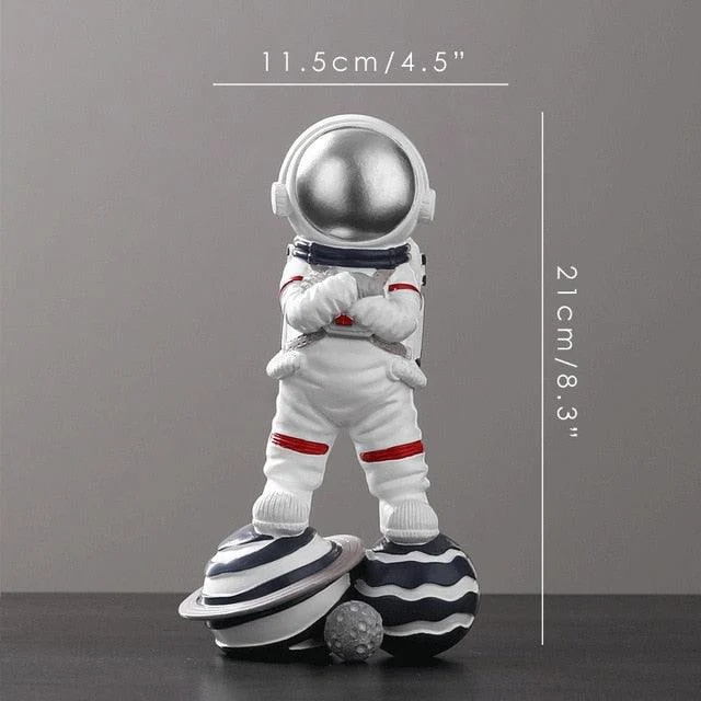 Astronaut on Planet Saturn -  - #tag1#