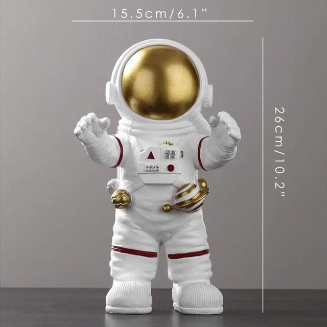Astronaut on Planet Saturn -  - #tag1#