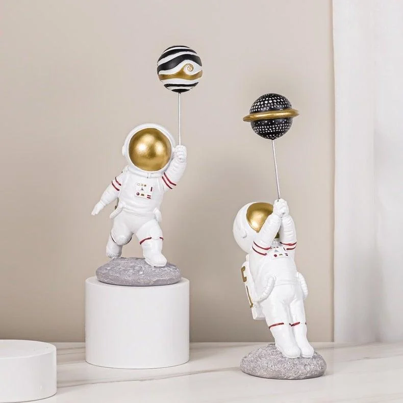 Astronaut with Planet Balloon -  - #tag1#