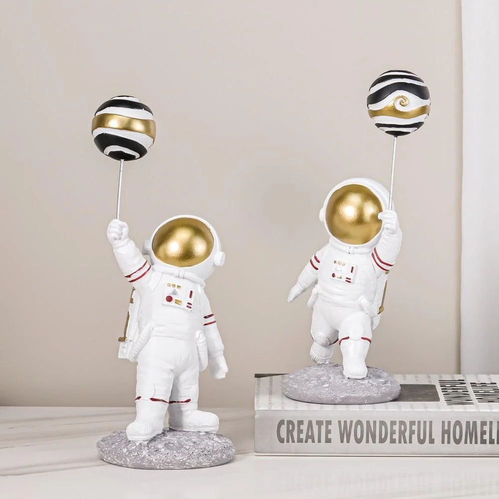 Astronaut with Planet Balloon -  - #tag1#