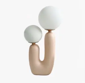 Athenea Lamp - Minimalist Resin Table Lamp