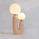Athenea Lamp Minimalist Resin Table Lamp tag1
