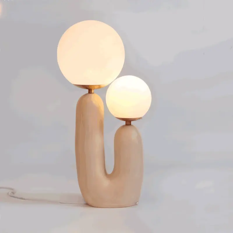 Athenea Lamp Minimalist Resin Table Lamp tag1