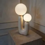Athenea Lamp Minimalist Resin Table Lamp tag1