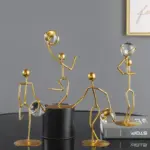 Athlete Crystal Ball Figurine