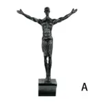 Athlete Rock Climbing Man Resin Background Wall Decoration tag1