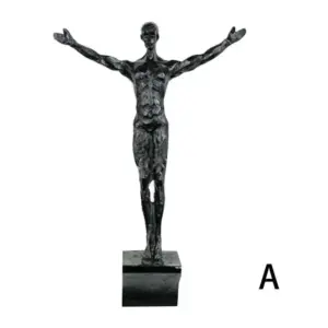 Athlete Rock Climbing Man Resin Background Wall Decoration
