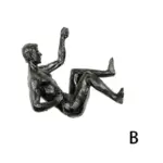 Athlete Rock Climbing Man Resin Background Wall Decoration tag1