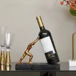 Atlas Bronze Wine Holder tag1