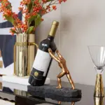 Atlas Bronze Wine Holder tag1