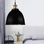 Atmospheric_Dome_Pendant_Lamp_1_Light_Wrought_Iron_Light_Fixture_with_Cord_in_Black-Rust_-_-_tag1_-4141869 Atmospheric Dome Pendant Lamp 1 Light Wrought Iron Light Fixture with Cord in Black Rust tag1