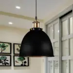 Atmospheric_Dome_Pendant_Lamp_1_Light_Wrought_Iron_Light_Fixture_with_Cord_in_Black-Rust_-_-_tag1_-4141893 Atmospheric Dome Pendant Lamp 1 Light Wrought Iron Light Fixture with Cord in Black Rust tag1