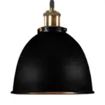 Atmospheric_Dome_Pendant_Lamp_1_Light_Wrought_Iron_Light_Fixture_with_Cord_in_Black-Rust_-_-_tag1_-4141914 Atmospheric Dome Pendant Lamp 1 Light Wrought Iron Light Fixture with Cord in Black Rust tag1