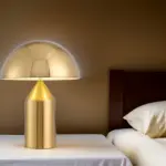 Atollo Mushroom Table Lamp with Touch Switch tag1