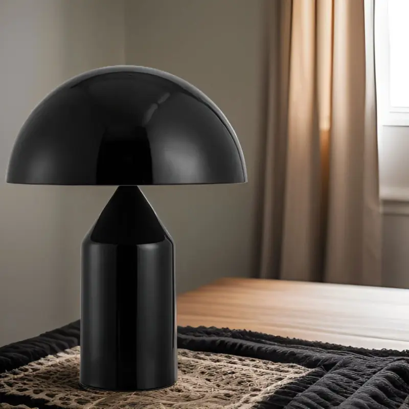 Atollo Mushroom Table Lamp with Touch Switch tag1