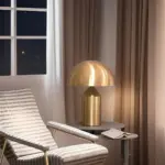 Atollo Mushroom Table Lamp with Touch Switch tag1