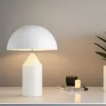 Atollo Mushroom Table Lamp with Touch Switch tag1