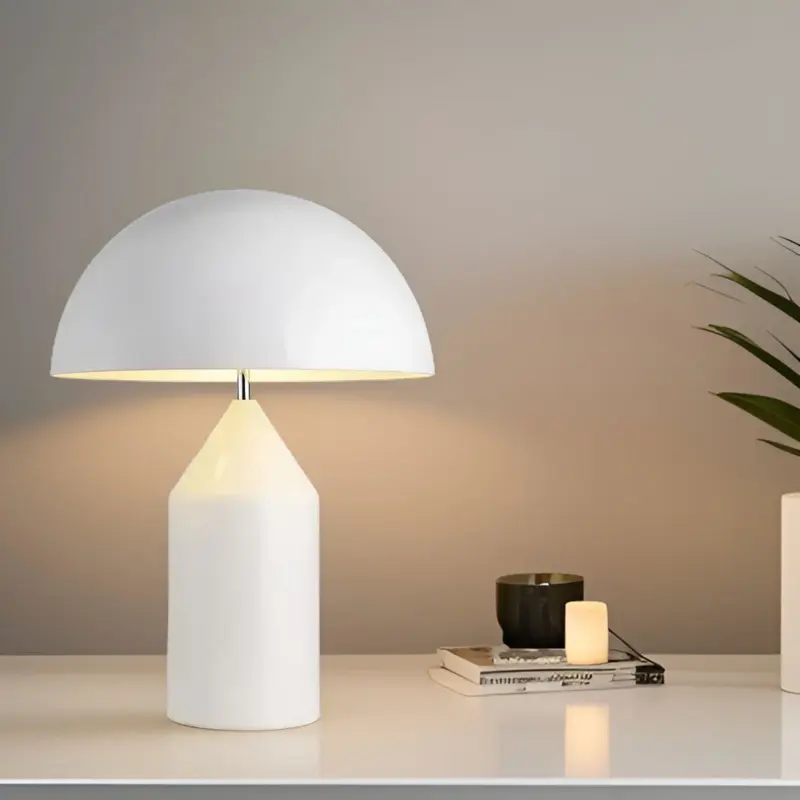Atollo Mushroom Table Lamp with Touch Switch tag1