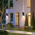 AuraBeam Outdoor Wall Lighting for Stylish and Functional Illumination tag1