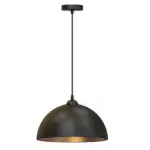 AuraDome Pendant Lamp with Dome Shaped Lampshade tag1