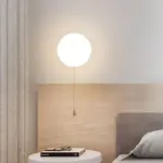 AuraGlimmer Round Glass Wall Lamps tag1