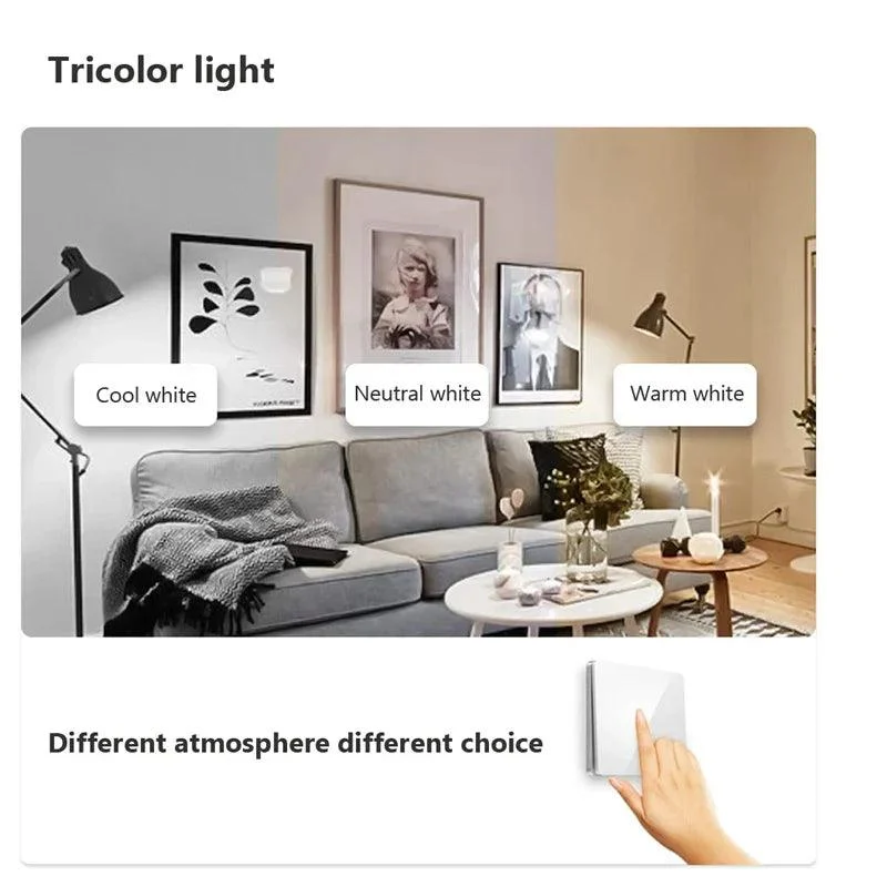 AuraGlimmer - Round Glass Wall Lamps -  - #tag1#